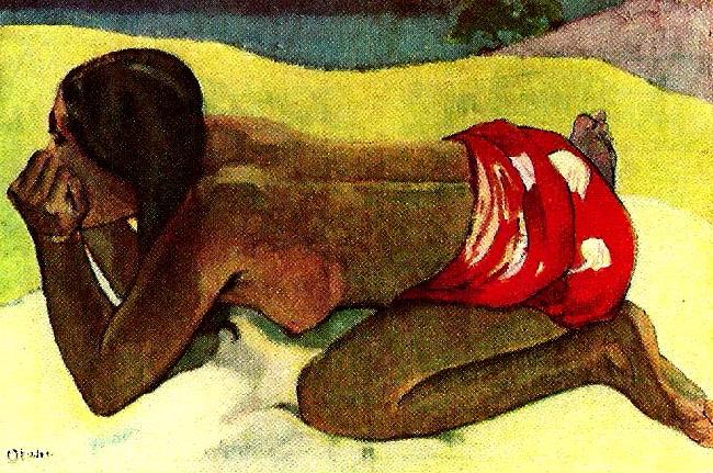 Paul Gauguin otahi oil painting image